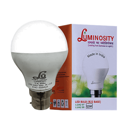 Luminosity 9W Buy Led Bulb for Home & Office (Pack of 5, Cool Day Light)