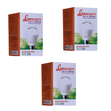 Featured image for 'High Lumen 7, 9, 12-Watt Energy Saving light bulbs/Smart Led Bulb India (Pack of 6, White) for home, room indoor & outdoor places, offices, streets, malls, banks, hospitals, cinema halls, parks'