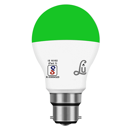 LED 0.5W Colored Bulbs -( Green Color Pack of 5)