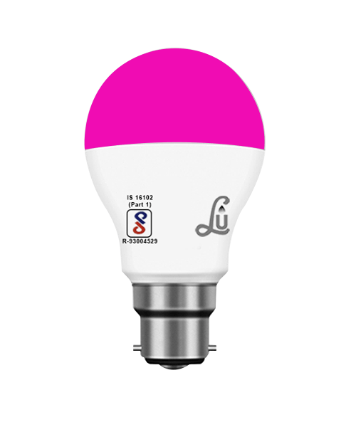 LED 0.5W LED Color Bulb (Pink Color Pack of 5)