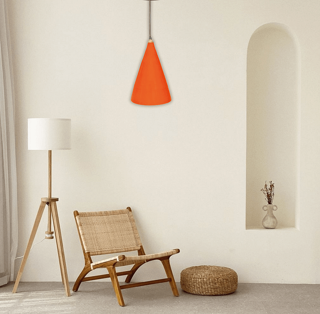 LUMINOSITY Designer Cone-1 Pendant Light Ceiling Hanging Light