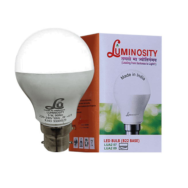 Luminosity 9W Buy Led Bulb for Home & Office (Pack of 5, Cool Day Light)