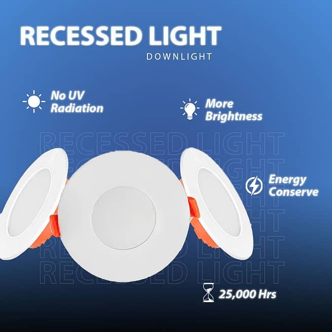 Recessed LED Downlight Indoor Light