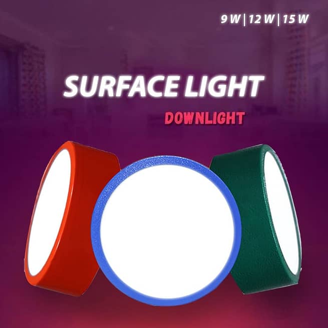 LED Surface Mount Downlight ( Set Of 1)